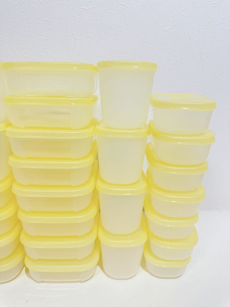 POOCO　フリーザーメイト　イエロー　27点セット　①