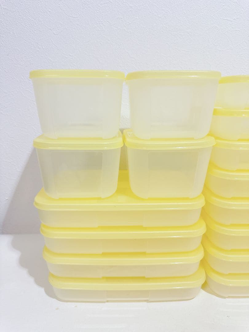 POOCO　フリーザーメイト　イエロー　27点セット　①