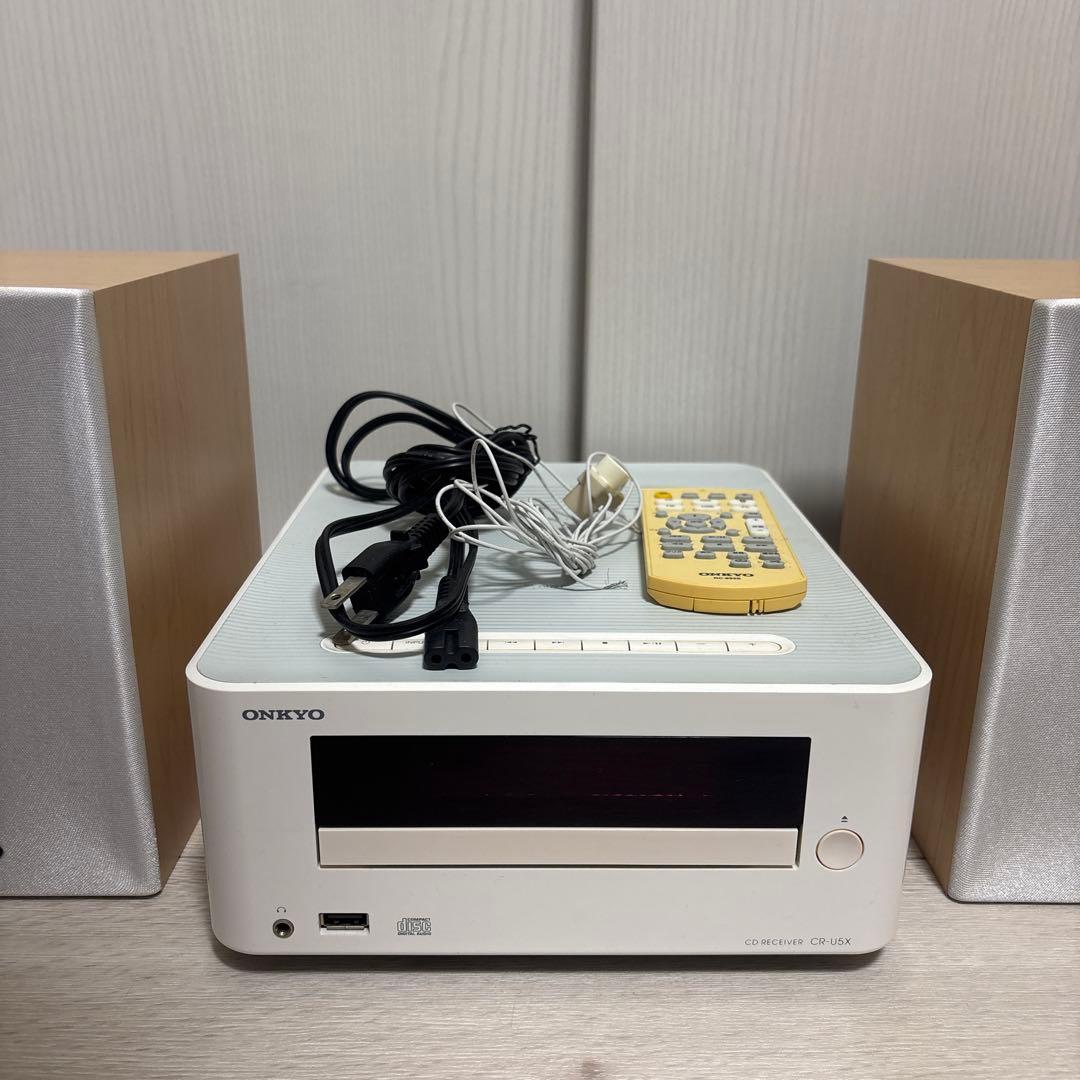 ONKYO Bluetooth対応CDレシーバー CR-U5X ミニコンポ