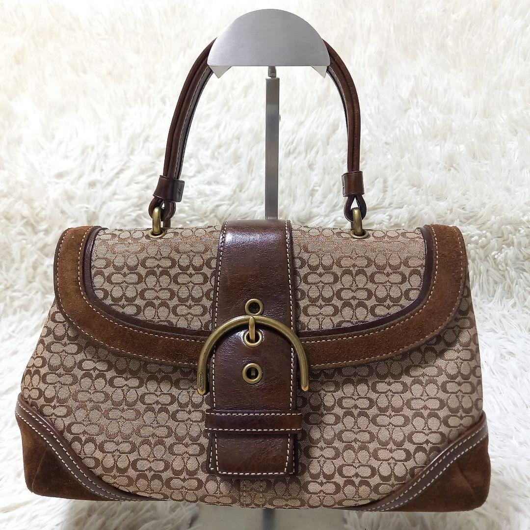 ●良品●　COACH　Y2K　SOHO　7078　コーチ　ソーホー　ハンドバッグ