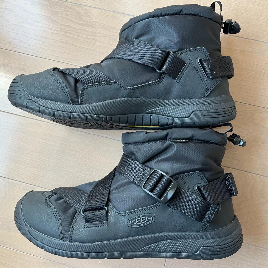 KEEN スノーブーツ ブラック メンズ 27.5cm フットゼラ