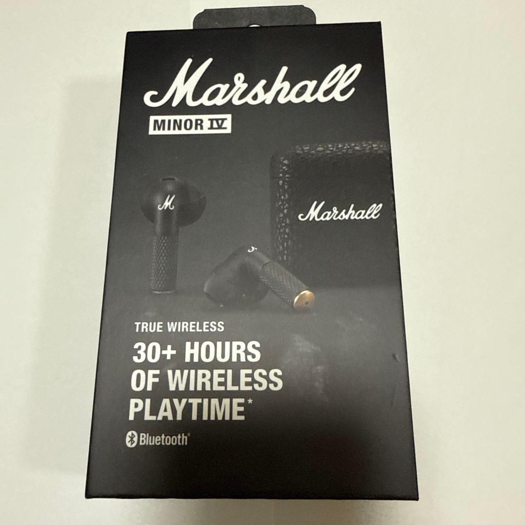 た*ら様 新品未開封 Marshall Minor IV ワイヤレスイヤホン