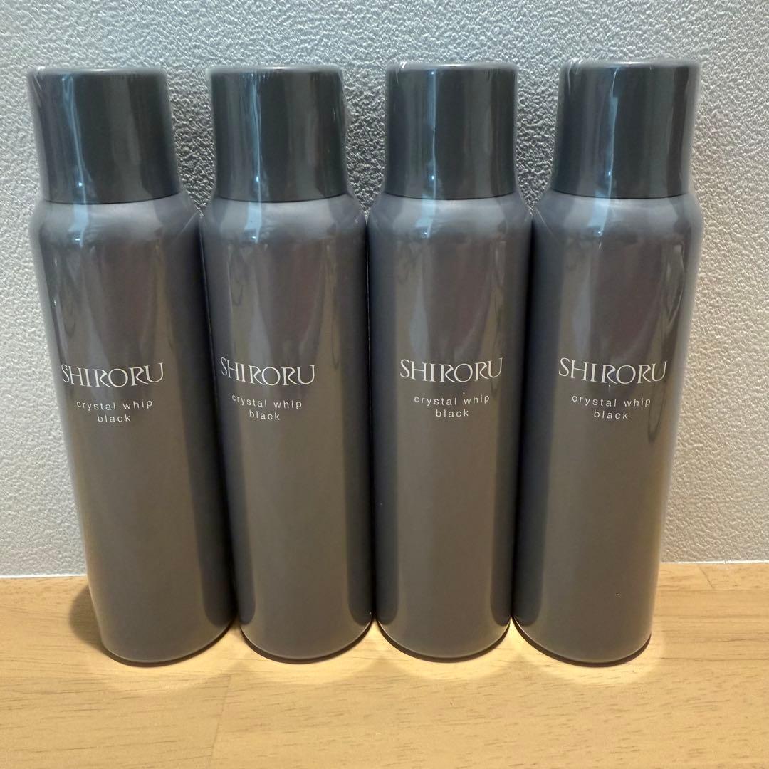 SHIRORU クリスタルホイップブラック　4本