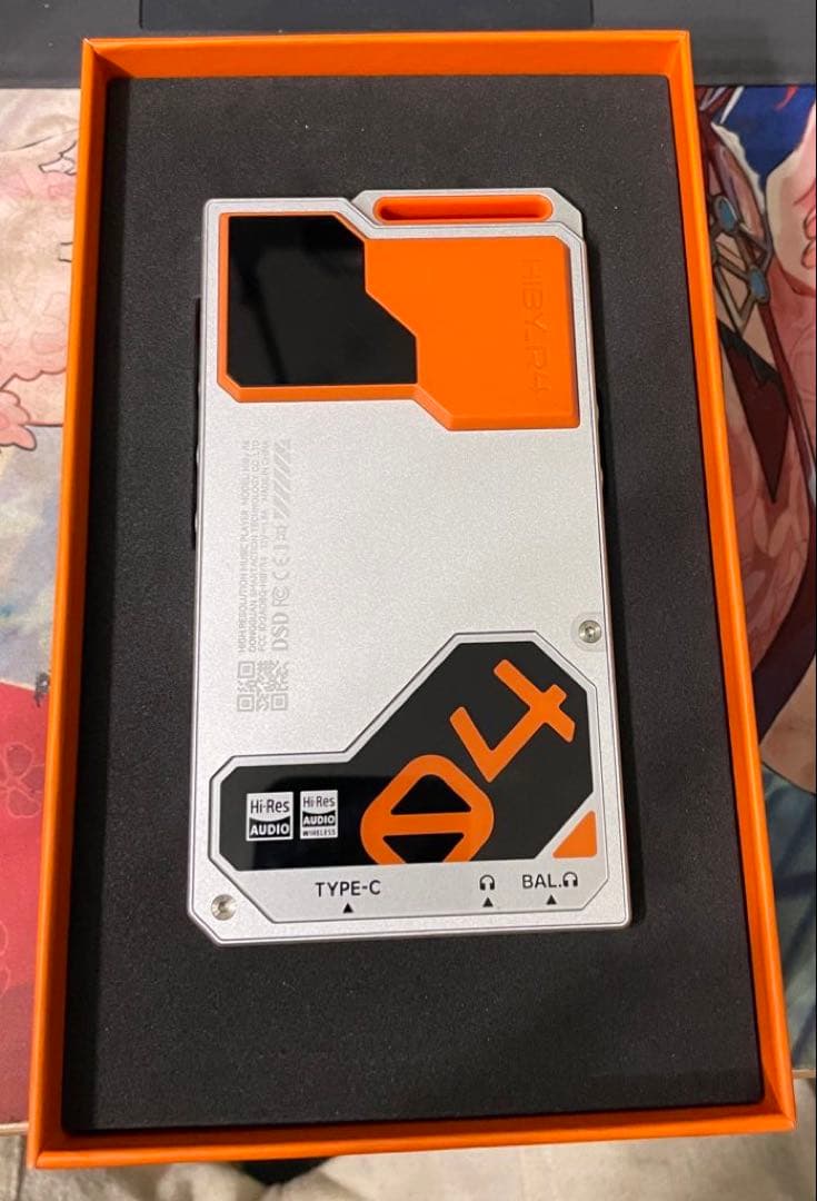 HiBy R4 オレンジ DAP +128GB SDオマケ