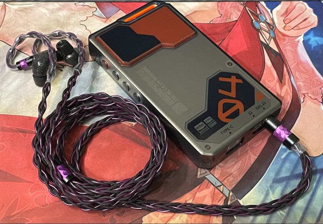 HiBy R4 オレンジ DAP +128GB SDオマケ