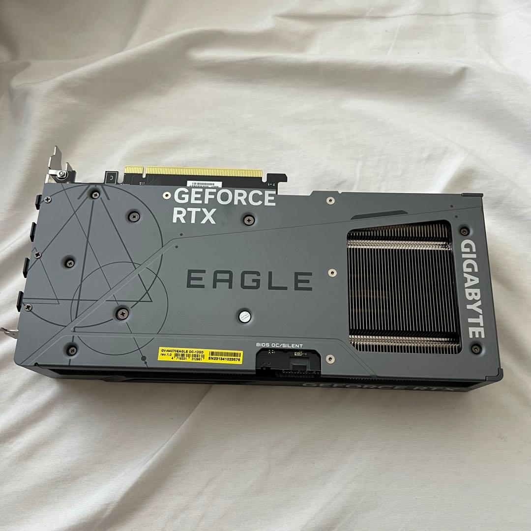 グラフィックボード・グラボ・ビデオカード GIGABYTE GEFORCE RTX 4070 EAGLE OC