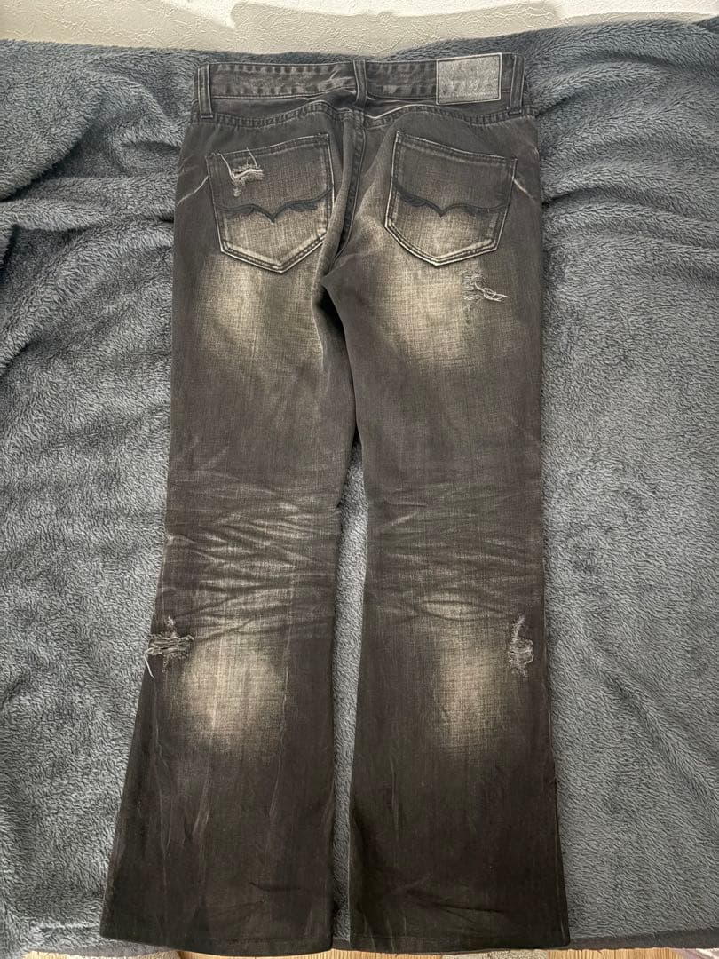 FUGA archive flare jeans ラメ デニム archives