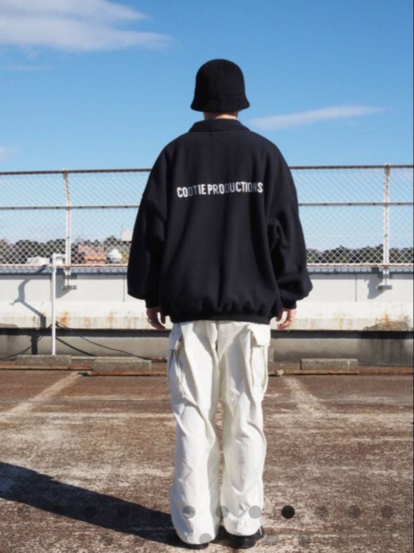 トップス COOTIEPRODUCTIONSFleece Sweat Polo Shirt