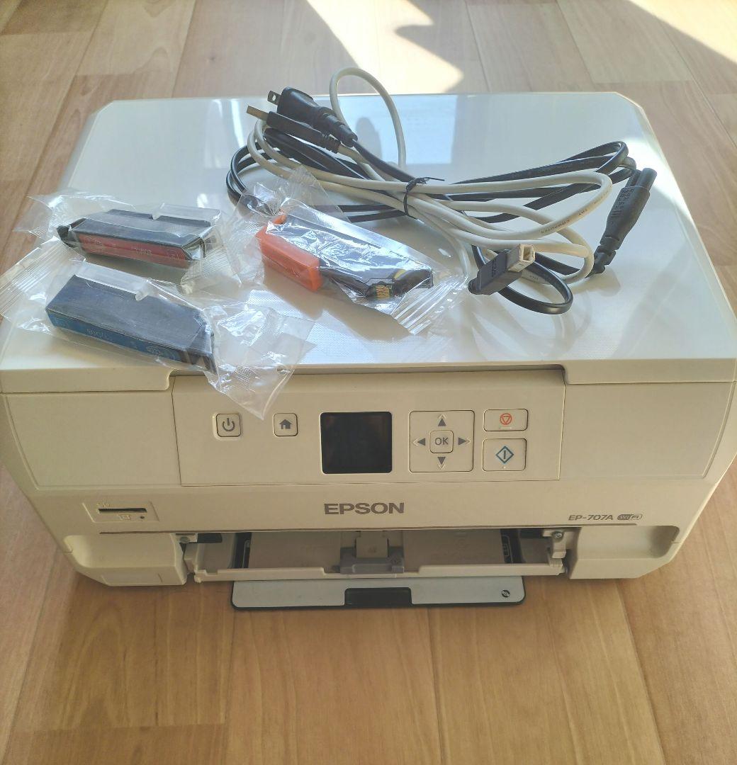 EPSON EP-707A インクジェットプリンター 本体