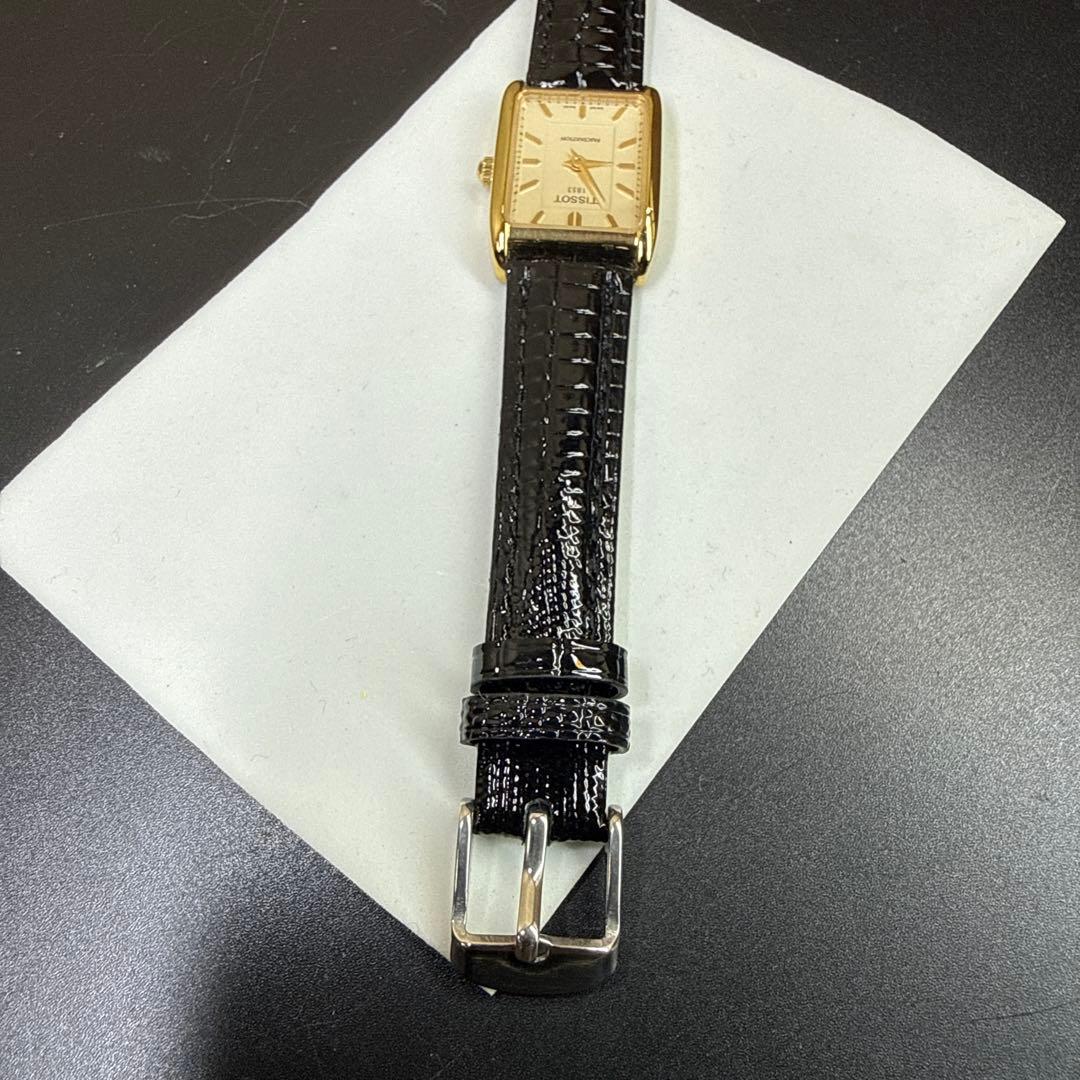 腕時計 TISSOT ティソ FASCINATION T815 スクエア 2針