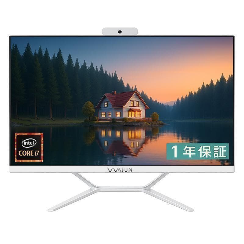 2025年発売 大人気 24型 新品 一体型PC デスクトップ SSD128GB
