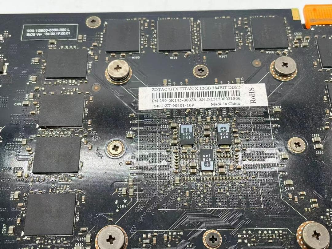 グラフィックボード・グラボ・ビデオカード ZOTAC NVIDIA GeForce GTX TITAN X 12GB