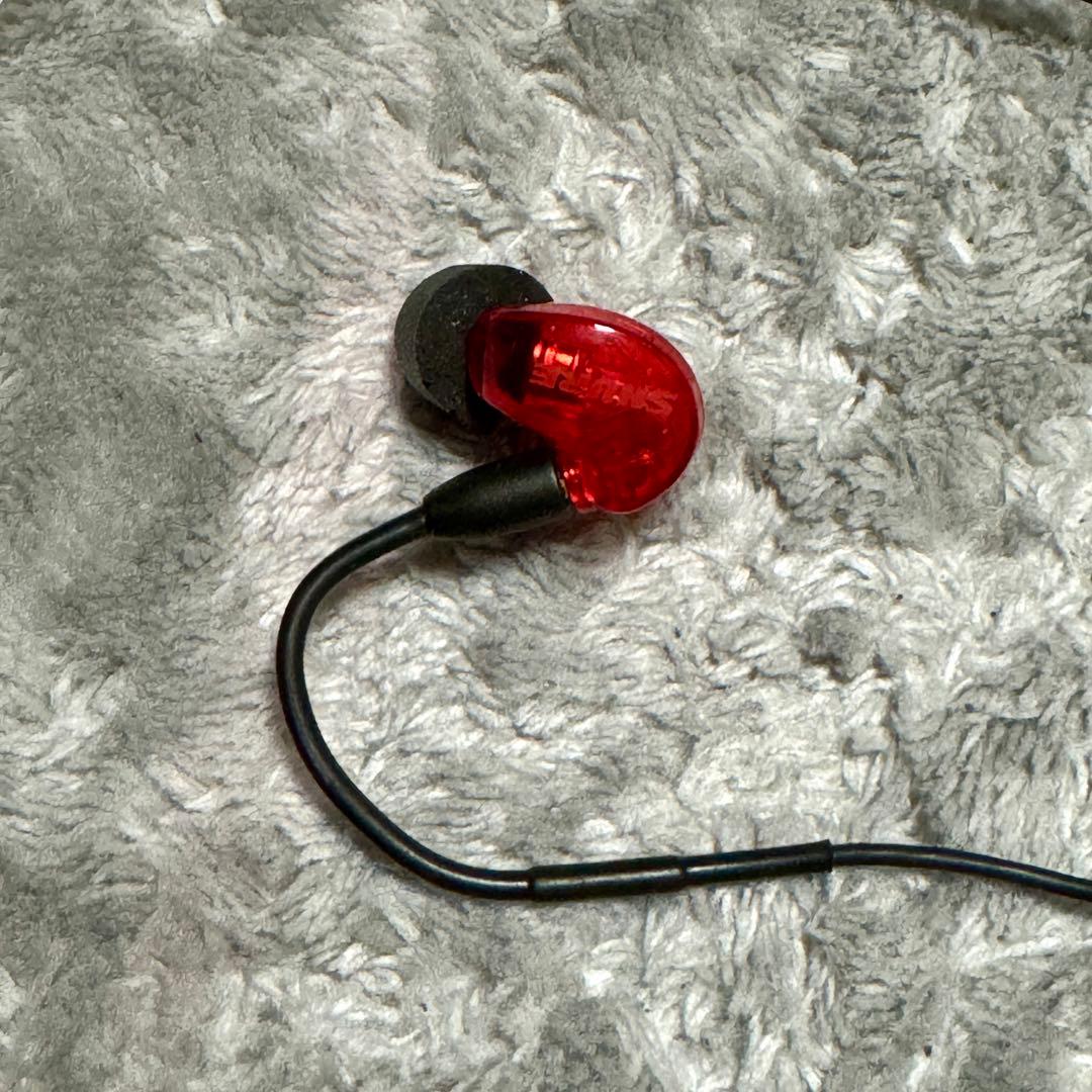 【VGP 金賞】SHURE シュア イヤホン SE215SPE-RD-A レッド