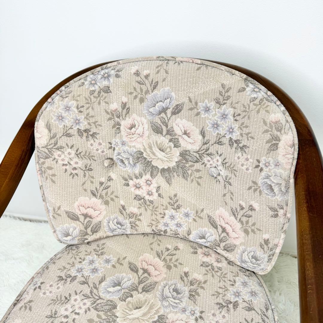 ① karimoku コロニアル キャスター付き ダイニングチェア カントリー調