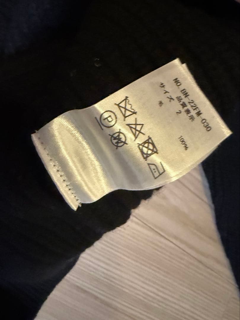 バトナー　シグネチャーニット　ブラック