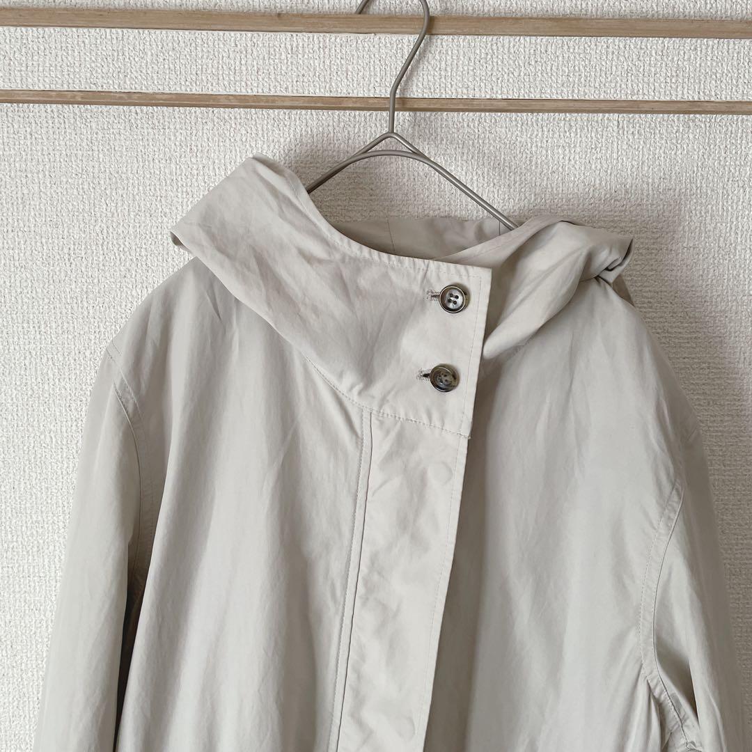 【23区/EMMETEX】ライトタッサーフーデッドコート40ライナー付