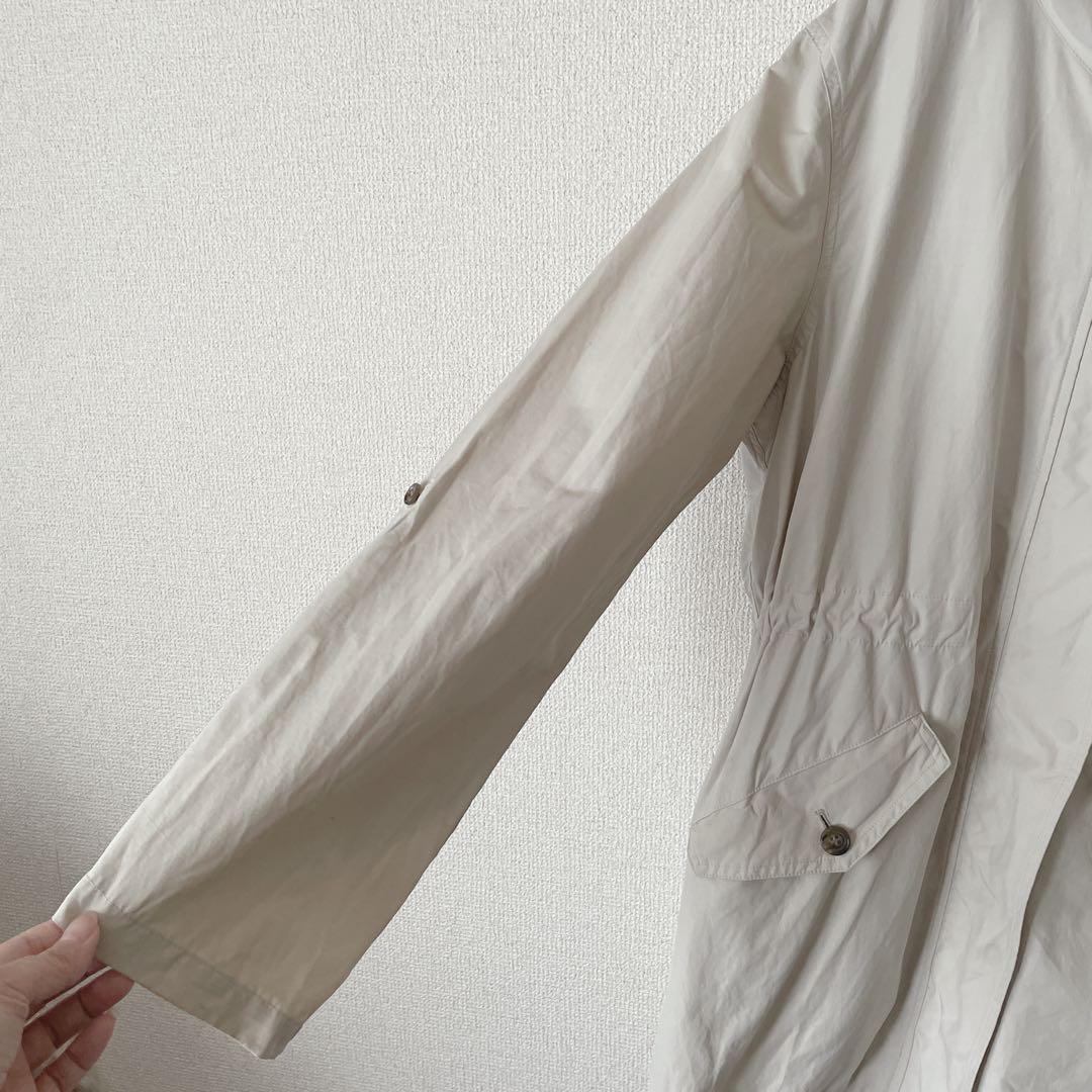 【23区/EMMETEX】ライトタッサーフーデッドコート40ライナー付