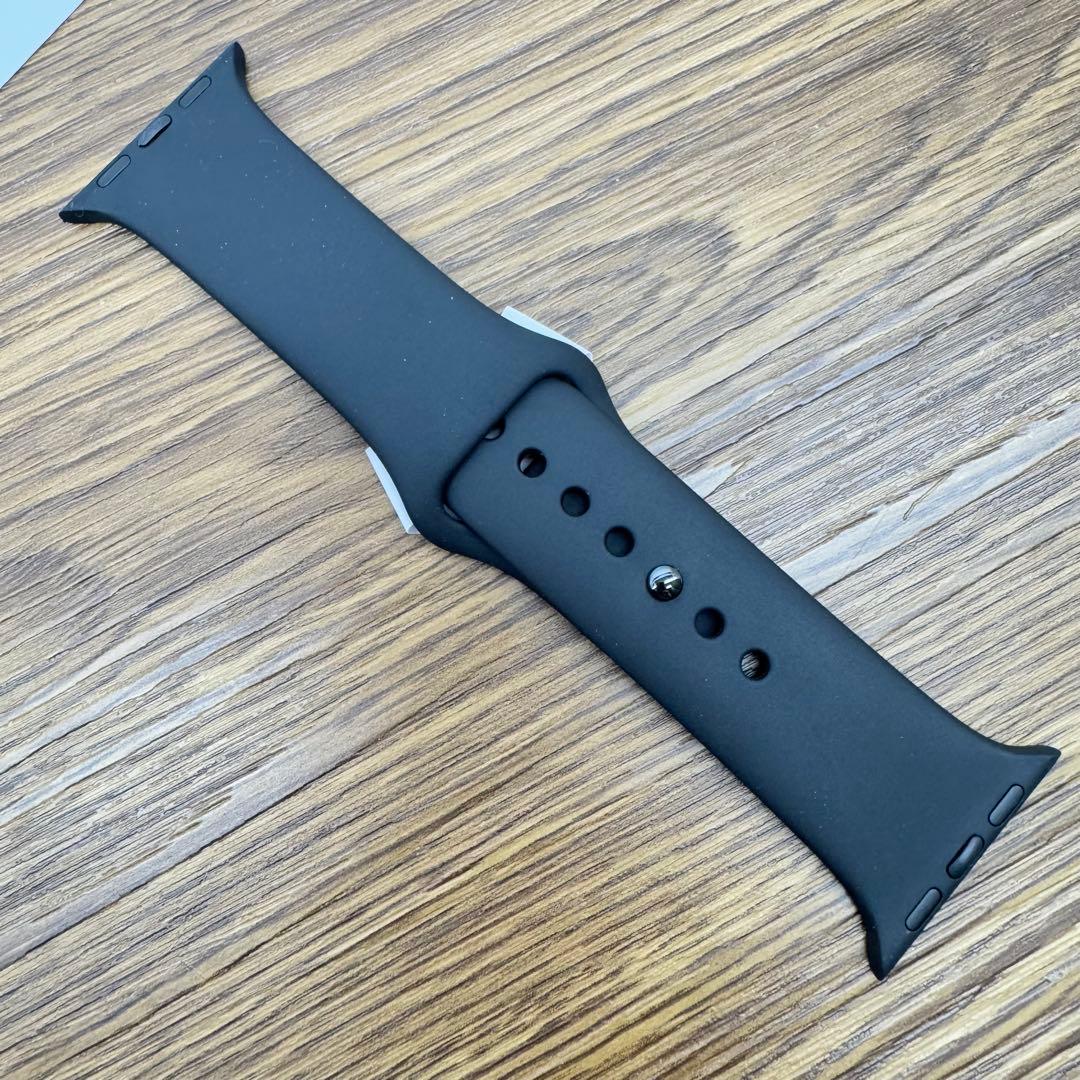 2246 Apple Watch エルメス　ブラック　スポーツバンド　シリコン