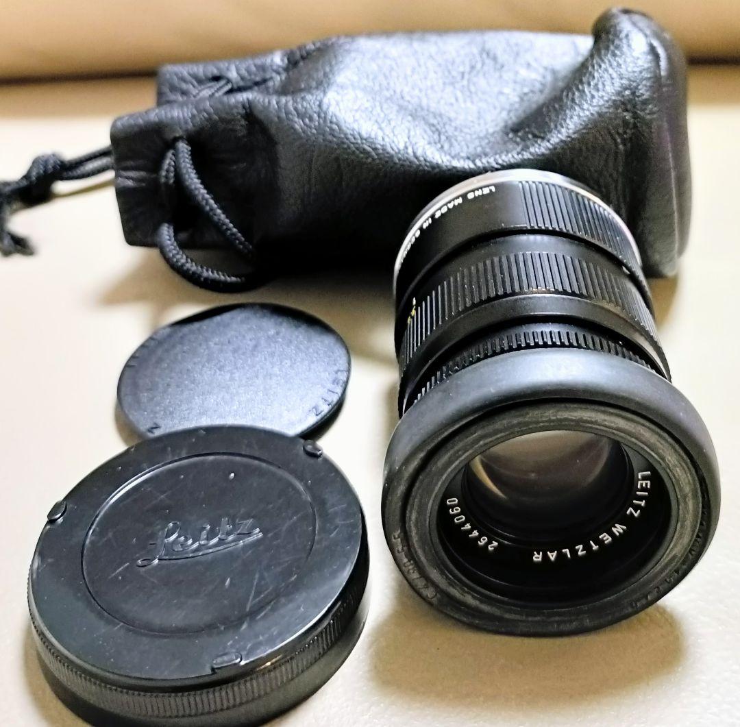 う*！様 ライカレンズLEITZ WETZLAR ELMAR-C 1:4/90フ