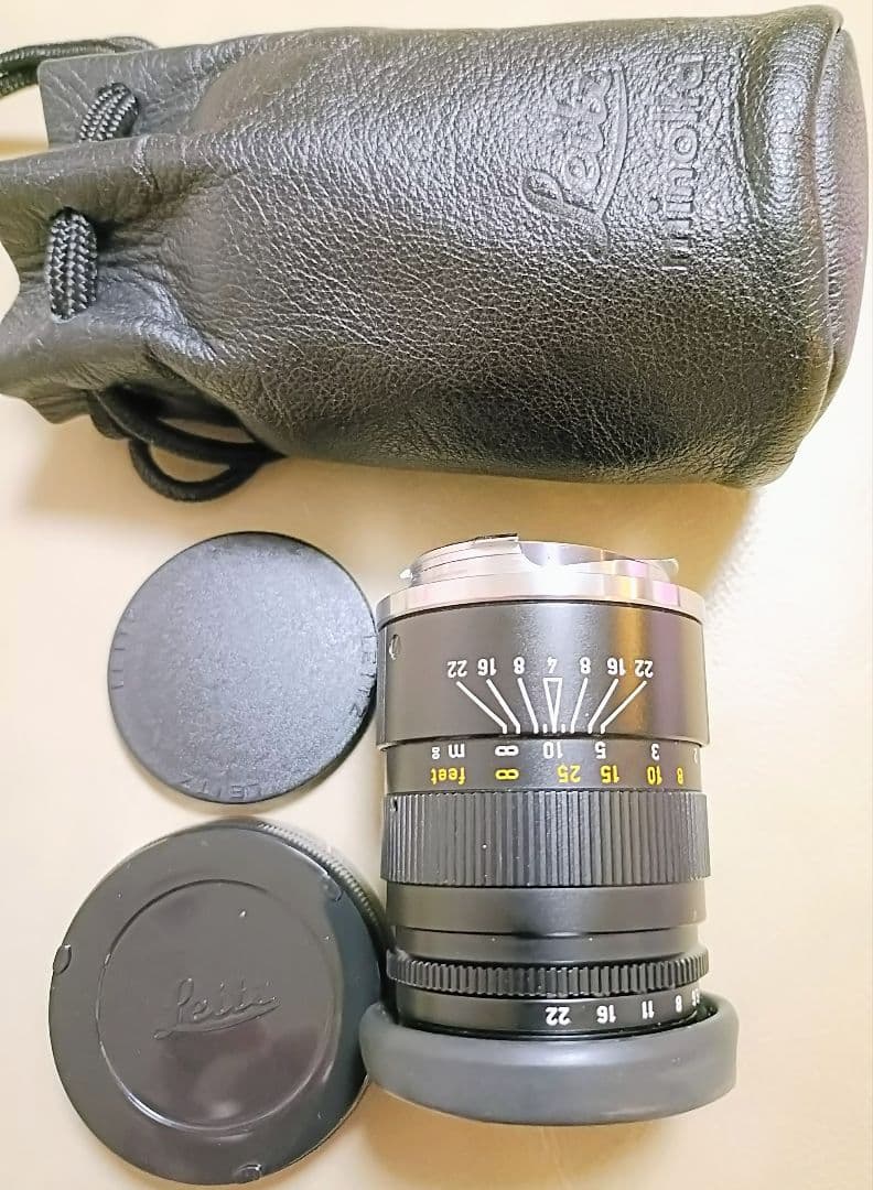 う*！様 ライカレンズLEITZ WETZLAR ELMAR-C 1:4/90フ
