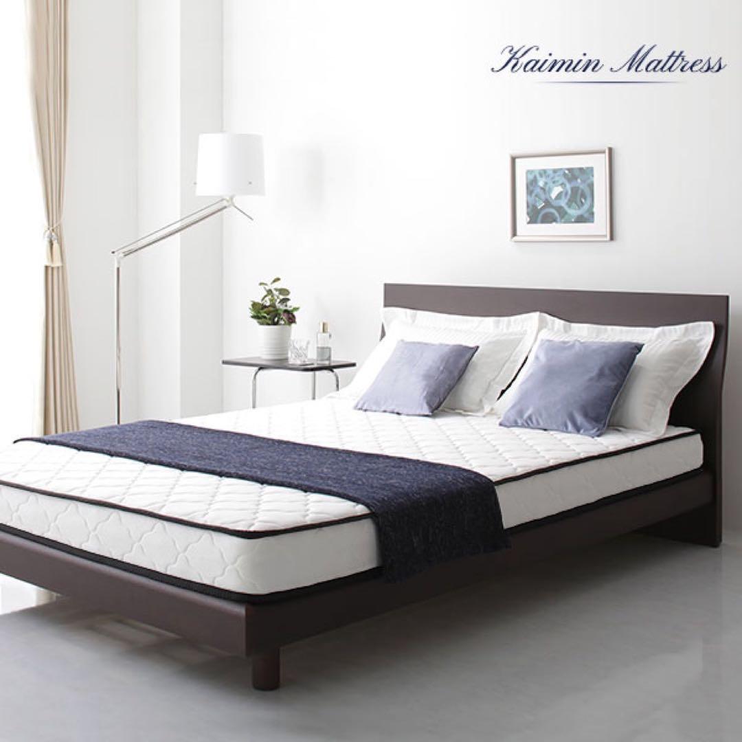 未使用品（新古品）　ボンネルコイルマットレス 【シングル】ニット生地　圧縮　梱包