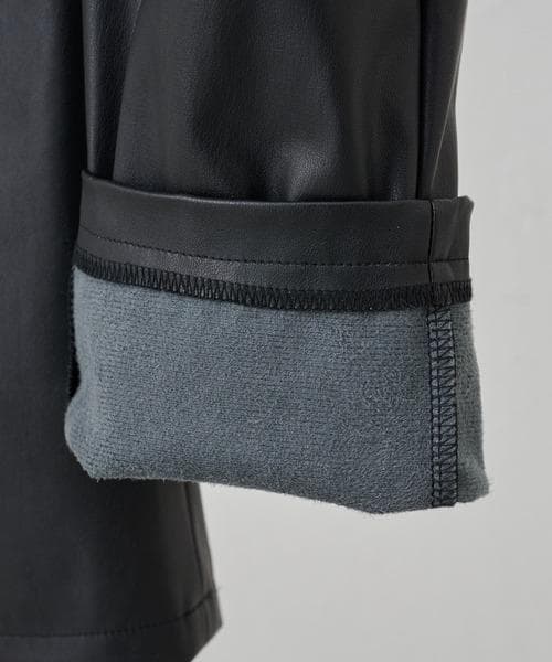 ビアズリー　新品タグ付き　裏起毛フェイクレザーレギンス