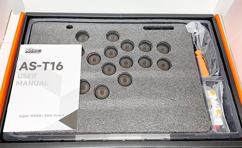  KLUDGE T16 アケコン レバーレスコントローラー 16ボタン