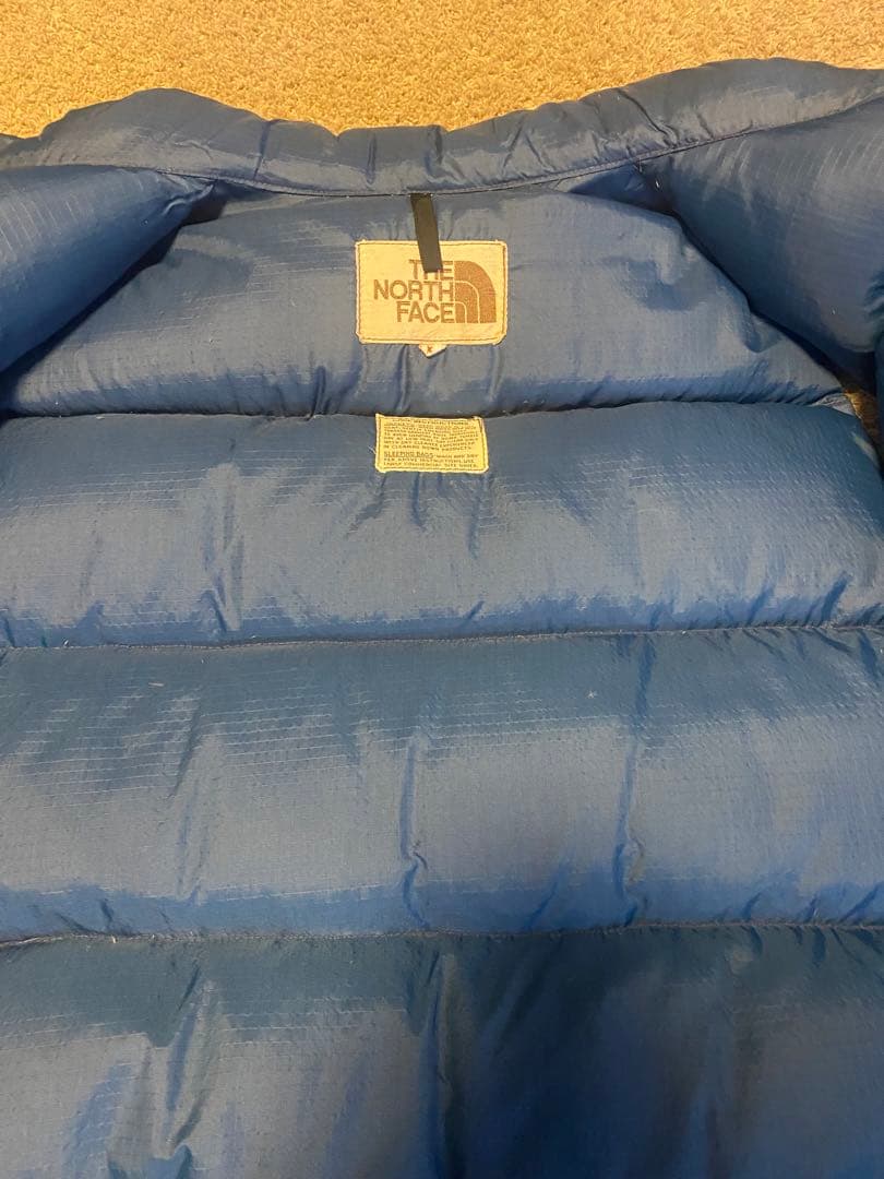 美品70s ノースフェイスTHE NORTH FACE 茶タグ ダウンベスト