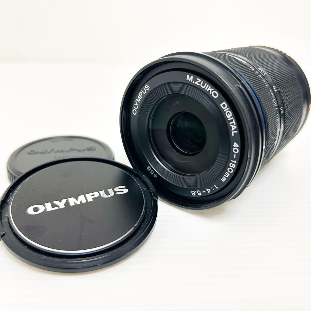 OLYMPUS 望遠レンズ M.ZUIKO 40-150mm R ED ブラック