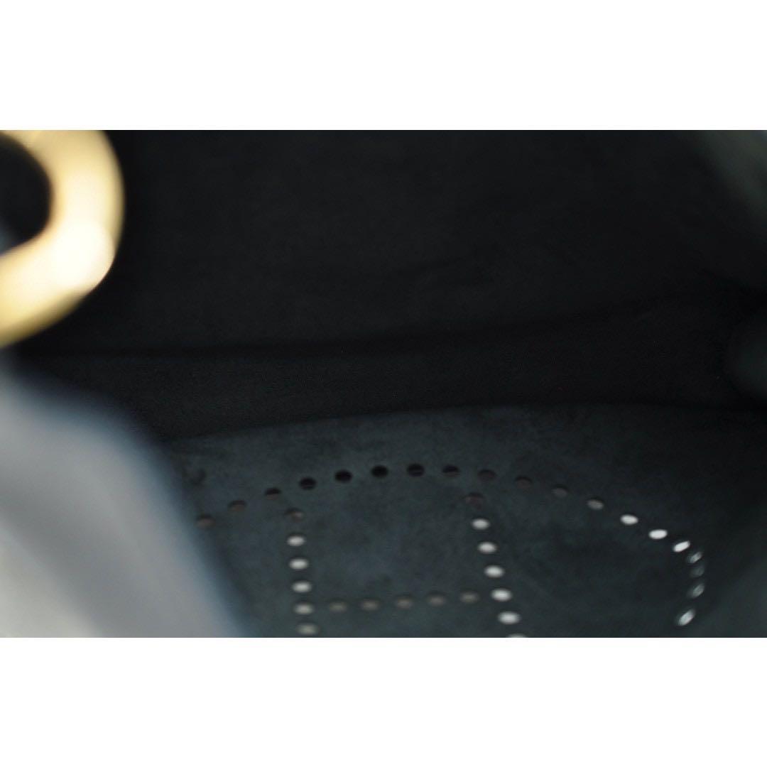 HERMES エヴリン 1 GM ショルダーバッグ ダークネイビー 〇Y刻印