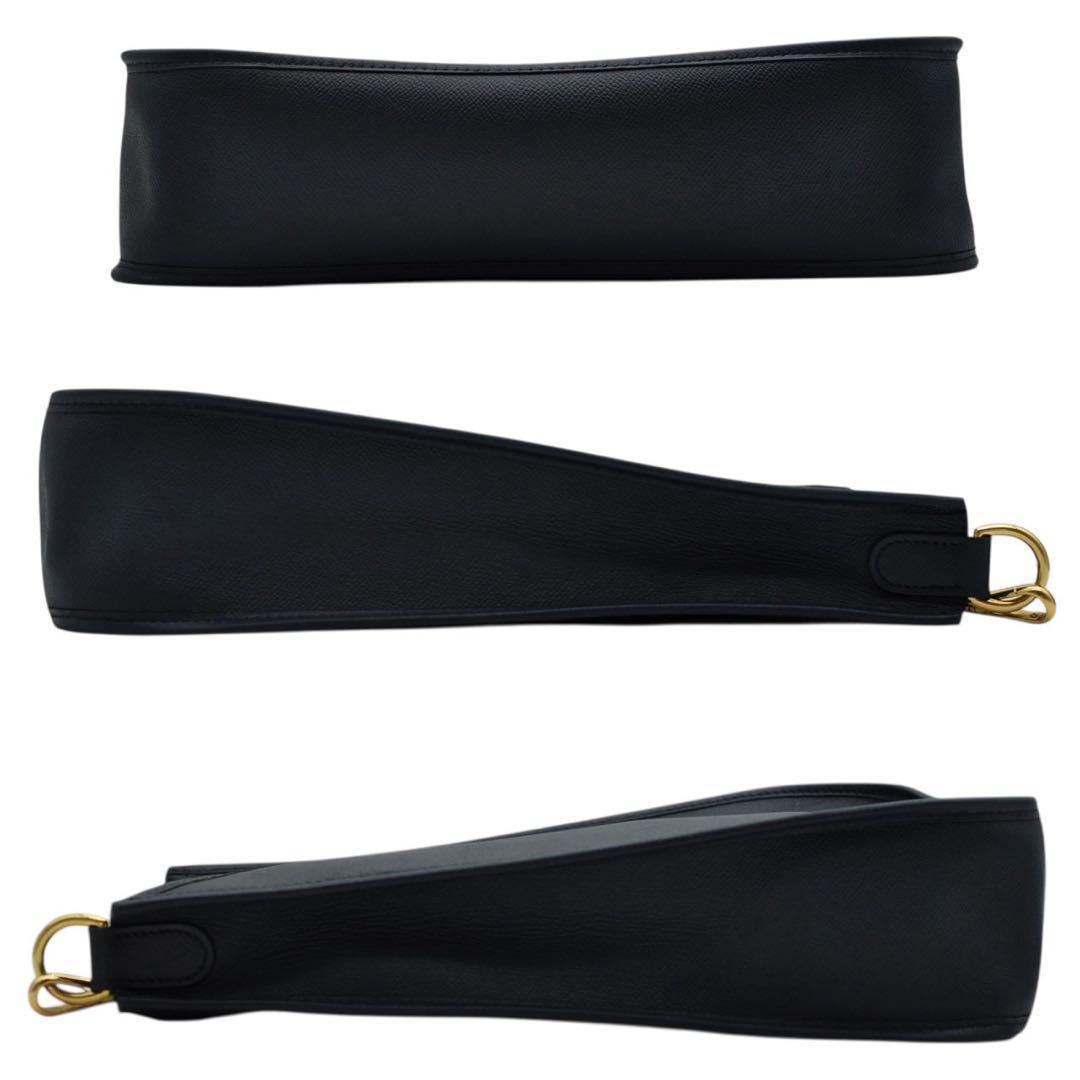 HERMES エヴリン 1 GM ショルダーバッグ ダークネイビー 〇Y刻印