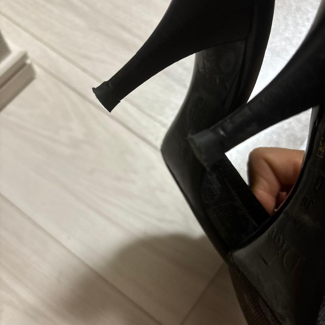 Dior ♡美品♡ブラック ミュール ポインテッドトゥ