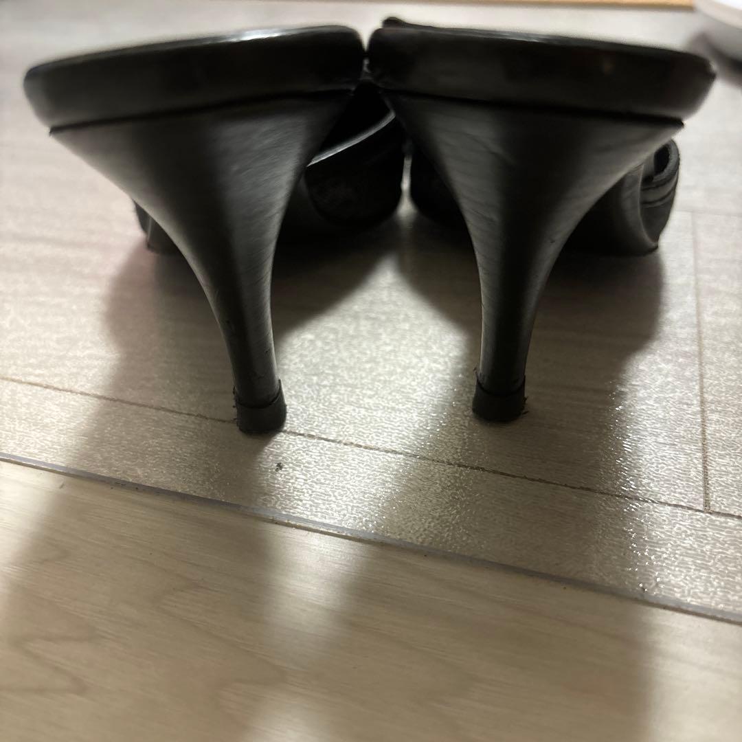 Dior ♡美品♡ブラック ミュール ポインテッドトゥ