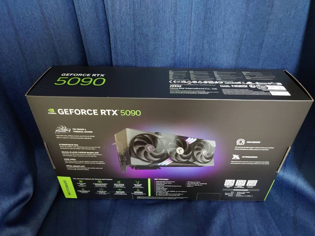 【24時間以内発送】新品 RTX5090 32G MSI GeForce OC