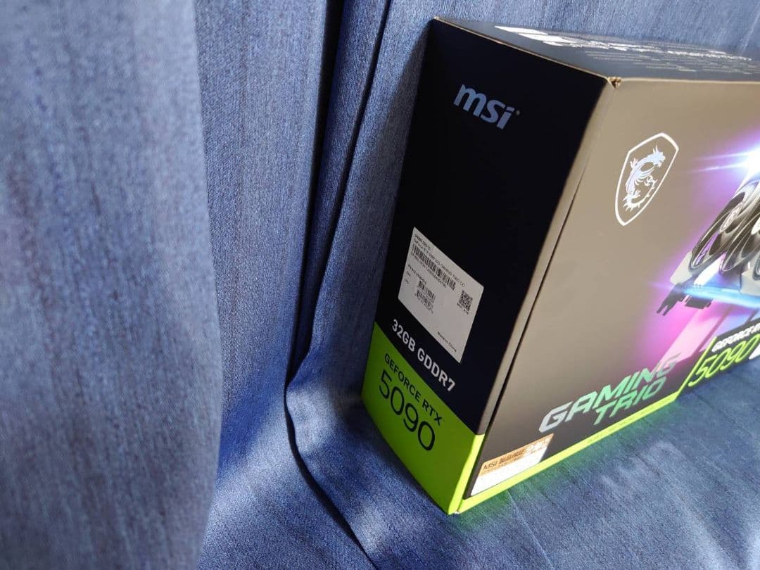 【24時間以内発送】新品 RTX5090 32G MSI GeForce OC