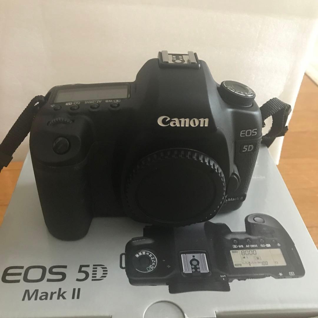 美品 canon EOS 5D Mark Ⅱ ボディ バッテリーなどセット