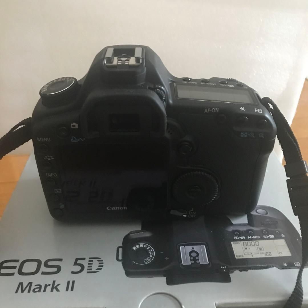 美品 canon EOS 5D Mark Ⅱ ボディ バッテリーなどセット