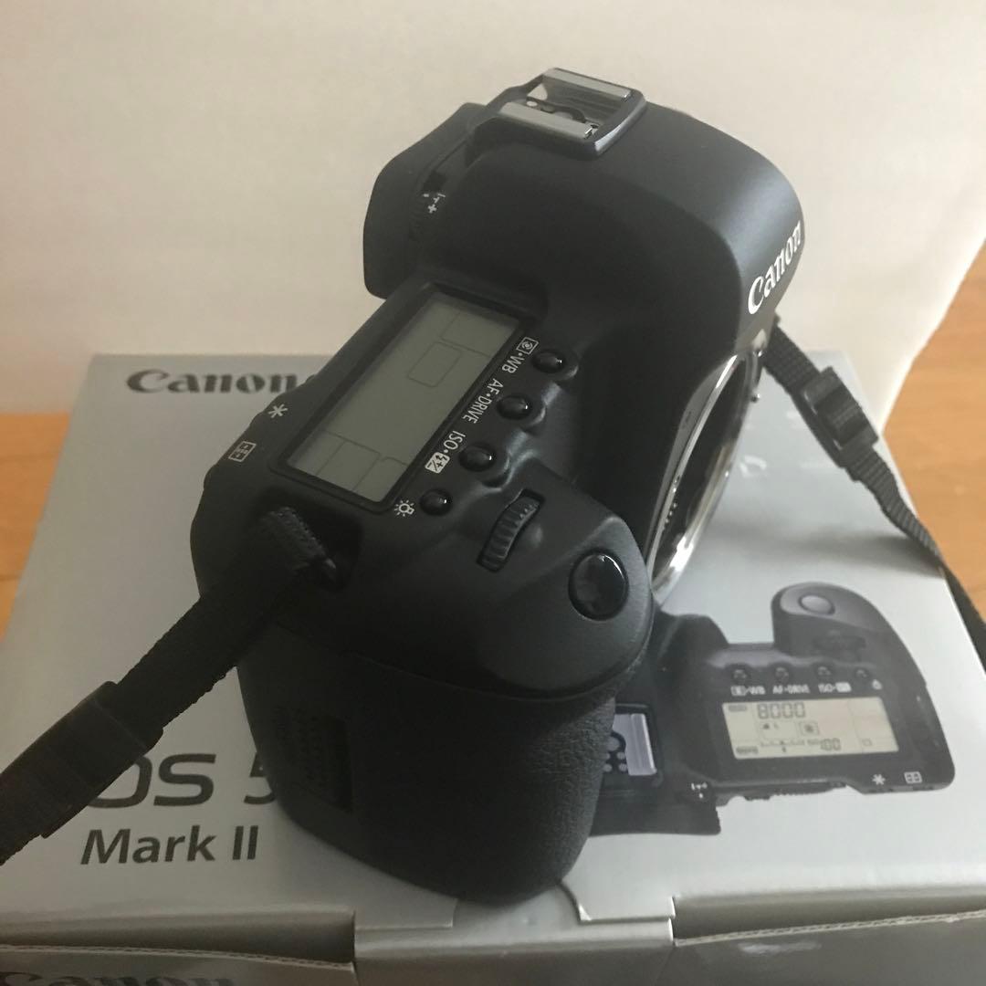 美品 canon EOS 5D Mark Ⅱ ボディ バッテリーなどセット
