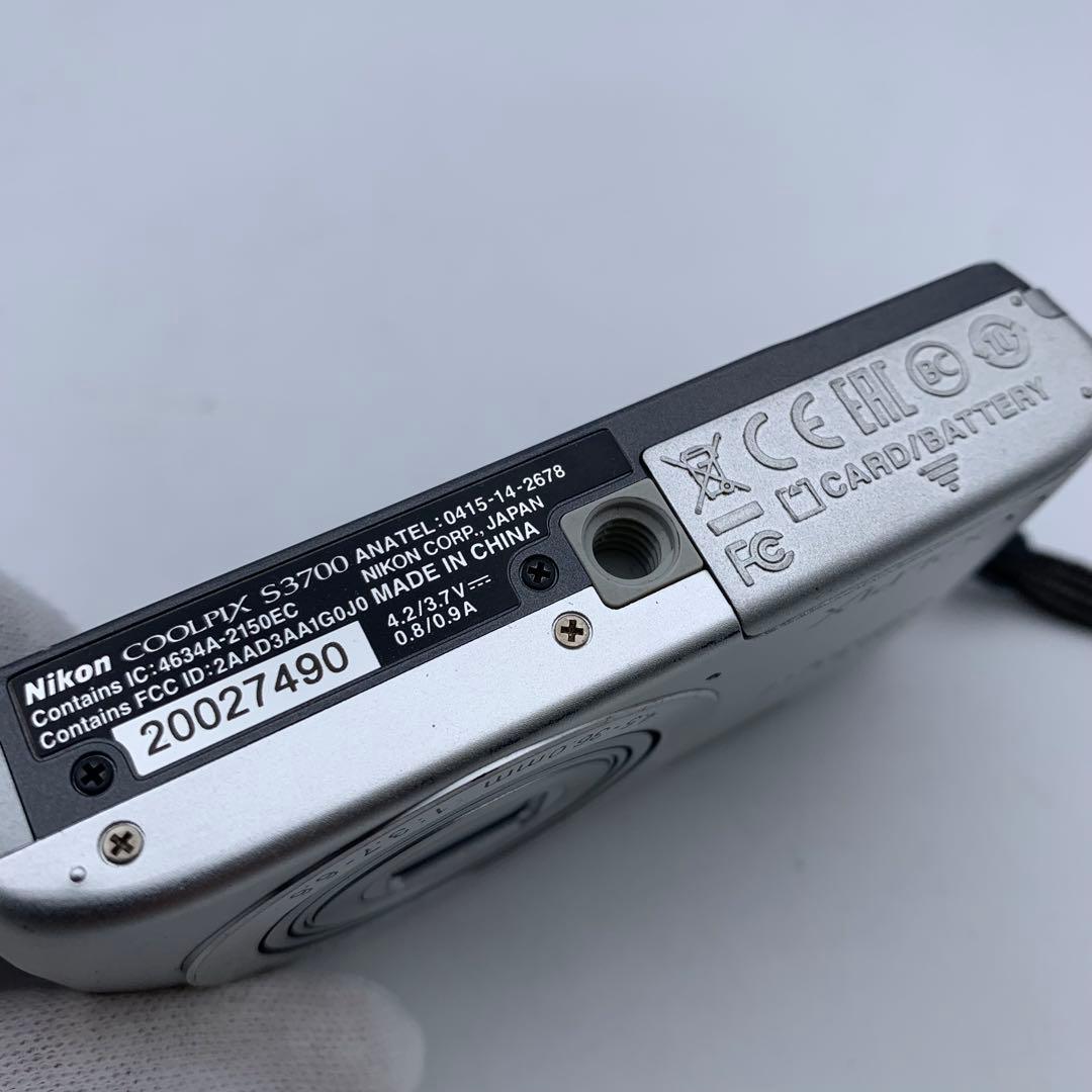 Nikon ニコン COOLPIX S3700 コンパクトデジタルカメラ