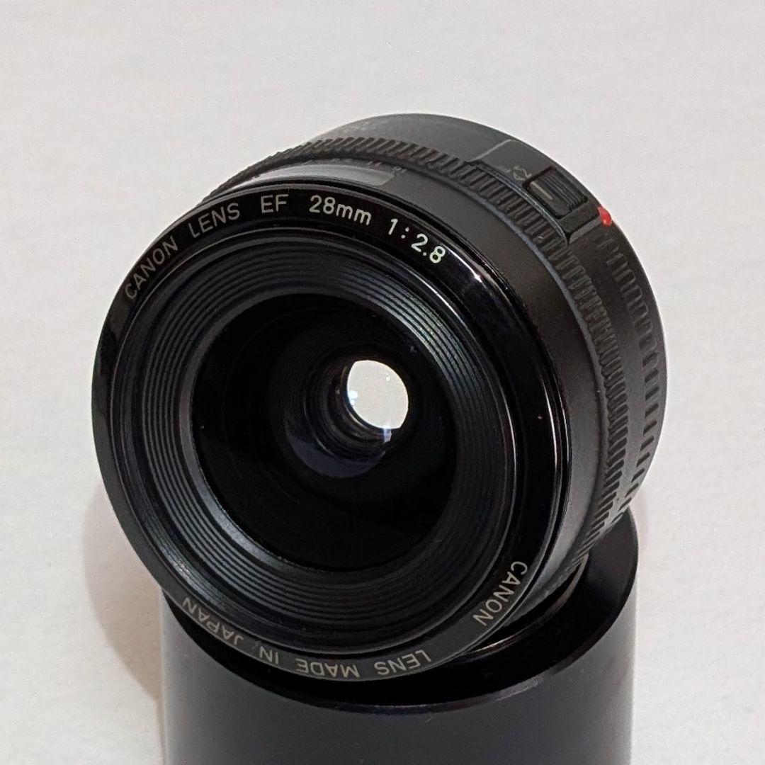 訳あり CANON EF 28mm 1:2.8 スカイライトフィルター付き