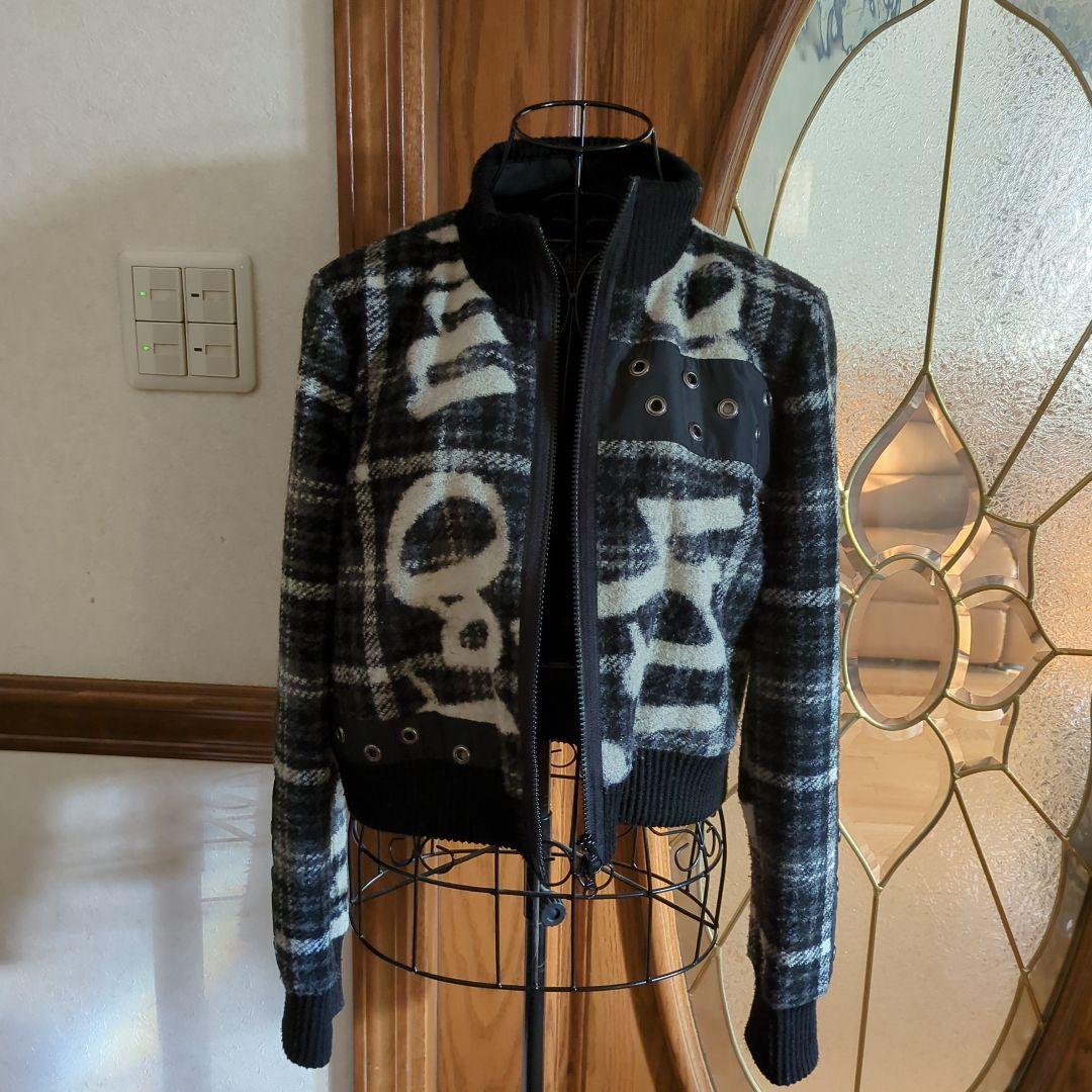 エイココンドウ チェック柄 ブルゾン　エターナリーブレイズ