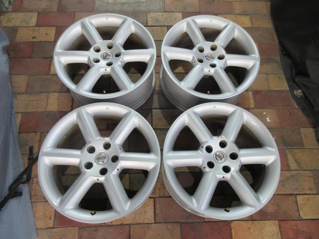 Arex！日産 Z33純正 18インチアルミホイール 4本組中古良品