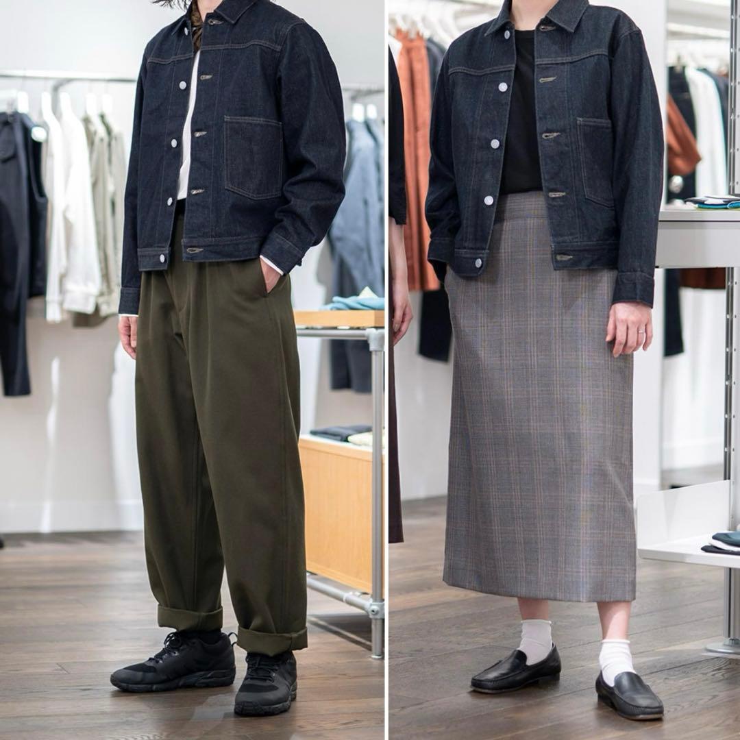 美品2024AW マーガレットハウエル エドウィン デニムジャケット ブルゾン