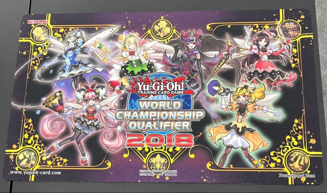 トリックスターWCQ2018 プレイマット 遊戯王