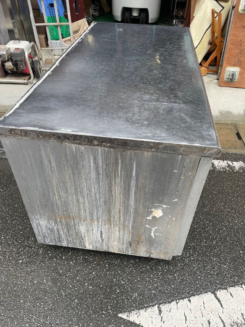 中古 Panasonic SUR-K1571S コールドテーブル 冷蔵庫 2ドア