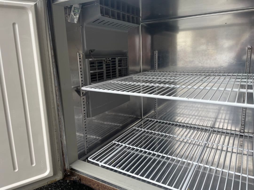 中古 Panasonic SUR-K1571S コールドテーブル 冷蔵庫 2ドア