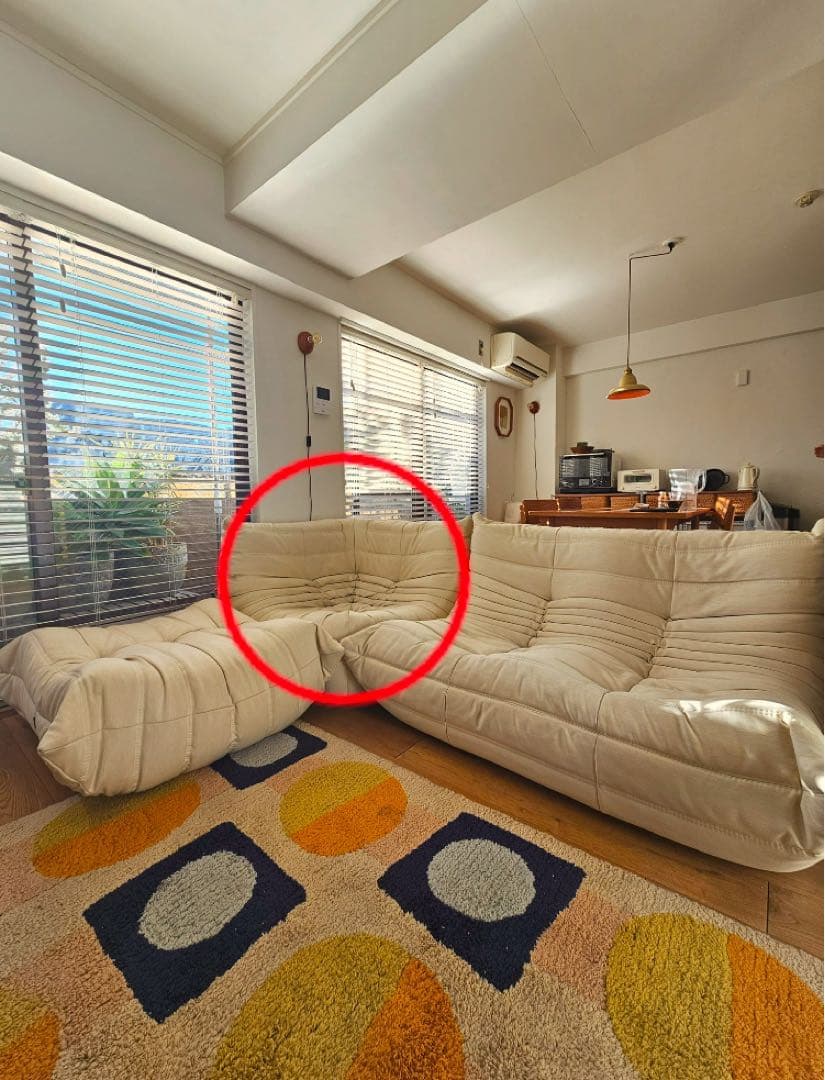 ligne roset togo(リーン・ロゼ　トーゴ)　コーナー(Hランク)