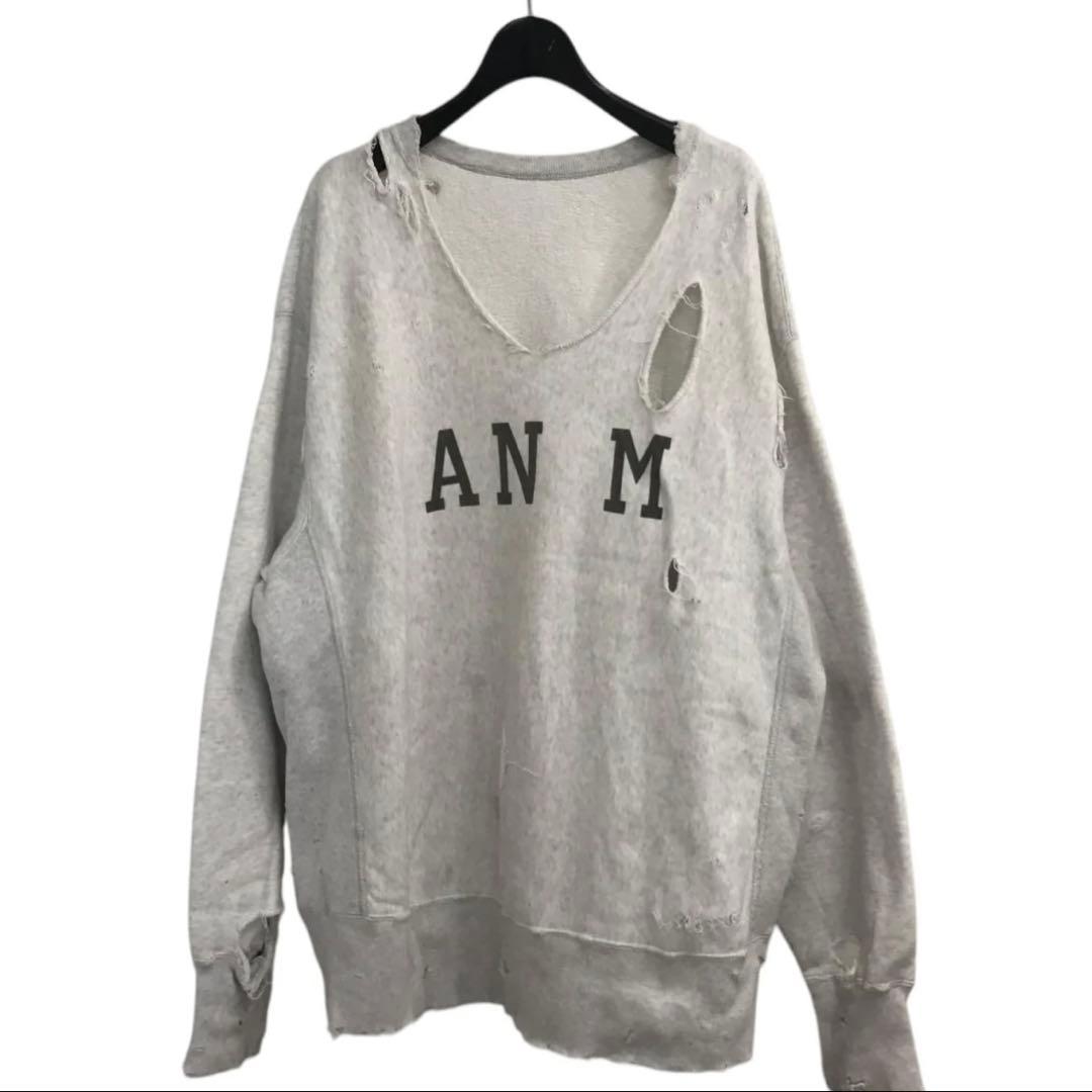 本日までANCELLM CRASHCREWNECKSWEAT SHIRTサイズ1