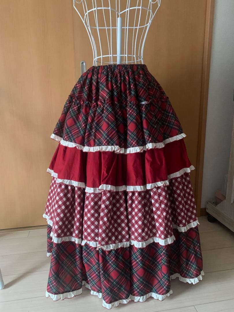 Sweet Berry Rabbit ジャンパースカート 赤 うさぎ ロリータ