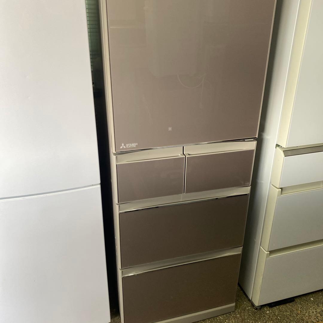 雷216 三菱 冷蔵庫 グレーMR-B46-c 2018年製